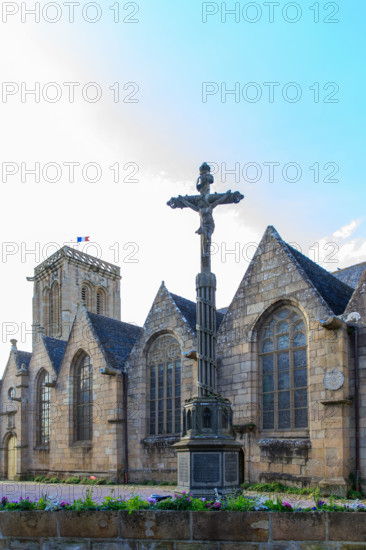 FRance, région Bretagne, Côtes d'Armor, lannion, eglise saint Jean du Baly