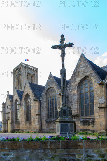 FRance, région Bretagne, Côtes d'Armor, lannion, eglise saint Jean du Baly