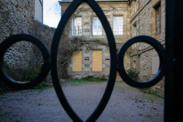 FRance, région Bretagne, Côtes d'Armor, lannion, rue Jean Savidan, patrimoine en péril,