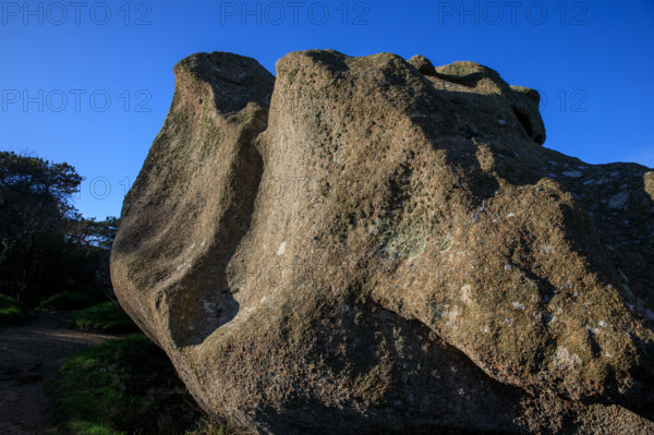 france, région Bretagne, Côtes d'Armor, côte de granit rose, Ploumanac'h, les rochers