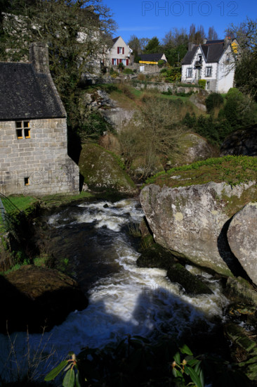 FRance, région Bretagne, Finistère, Huelgoat, les rochers, cahos de huelgoat,