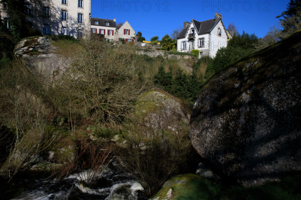 FRance, région Bretagne, Finistère, Huelgoat, les rochers, cahos de huelgoat,