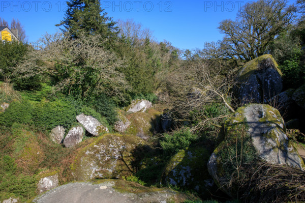 FRance, région Bretagne, Finistère, Huelgoat, les rochers, cahos de huelgoat,