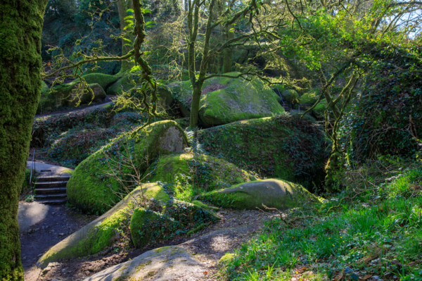 FRance, région Bretagne, Finistère, Huelgoat, les rochers, cahos de huelgoat,
