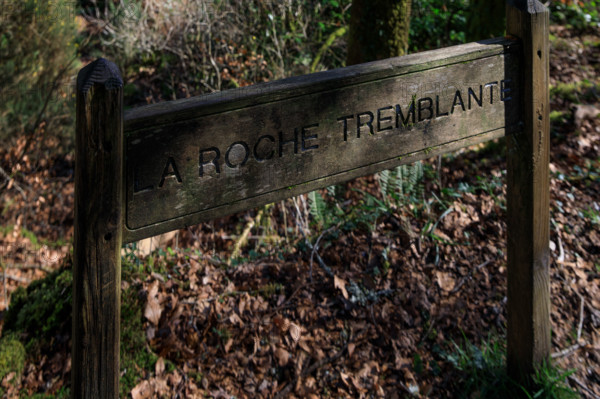 FRance, région Bretagne, Finistère, Huelgoat, les rochers, cahos de huelgoat, la roche tremblante,