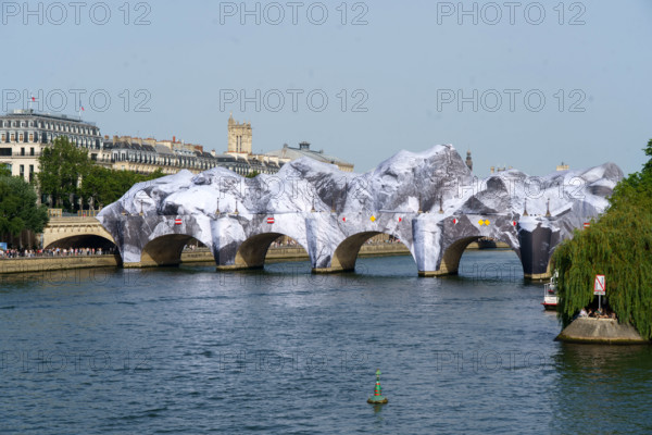 Artwork "La Caverne du Pont Neuf", by JR