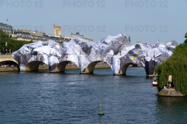 Artwork "La Caverne du Pont Neuf", by JR