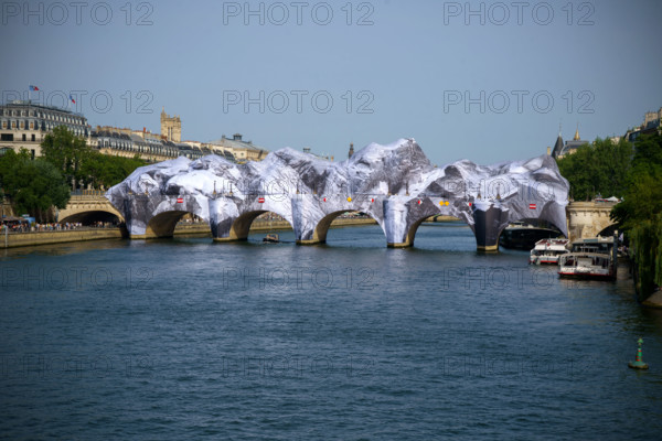 Artwork "La Caverne du Pont Neuf", by JR