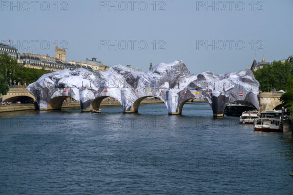 Artwork "La Caverne du Pont Neuf", by JR