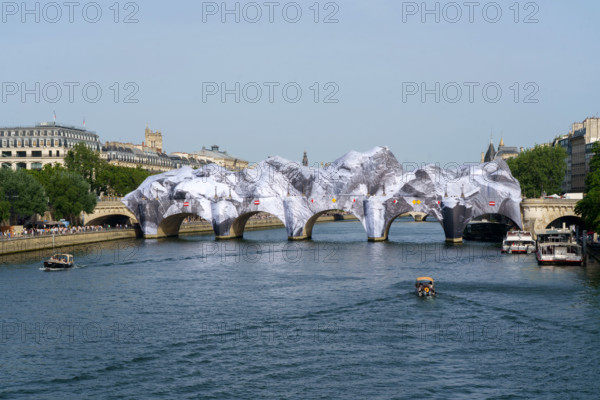 Artwork "La Caverne du Pont Neuf", by JR