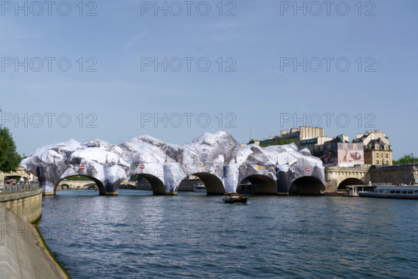Artwork "La Caverne du Pont Neuf", by JR