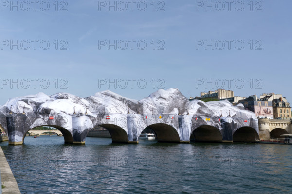 Artwork "La Caverne du Pont Neuf", by JR