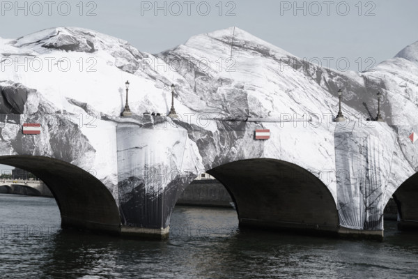 Artwork "La Caverne du Pont Neuf", by JR