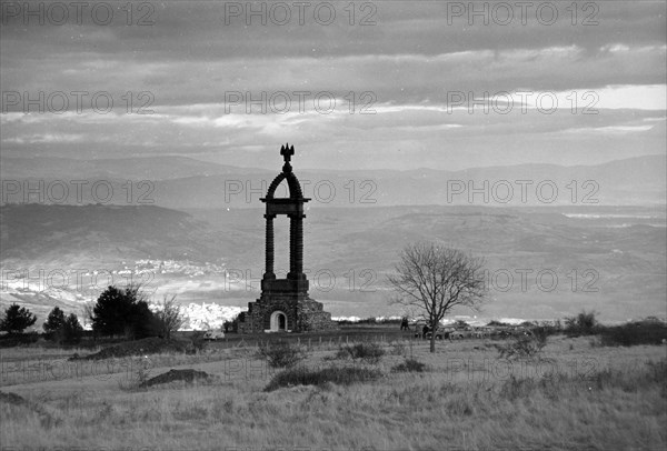 Gergovie Monument buillt in memory of the Vercingétorix