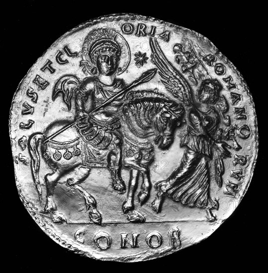 Médaille de l'Empereur byzantin Justinien Premier (527-565) -
