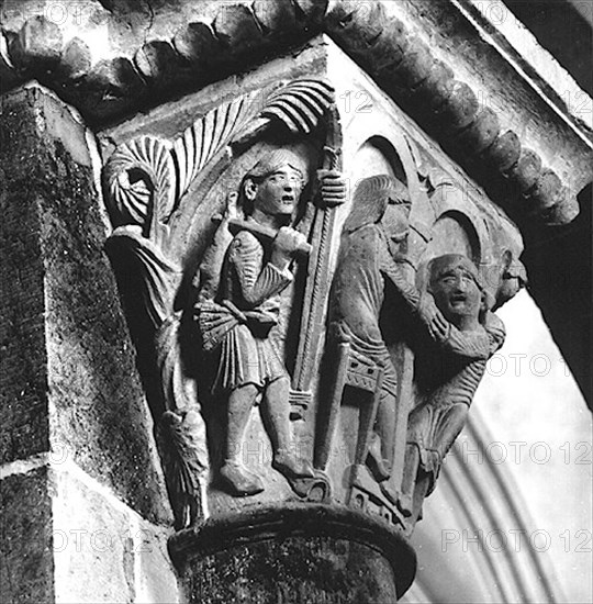 Vézelay. Chapiteau.