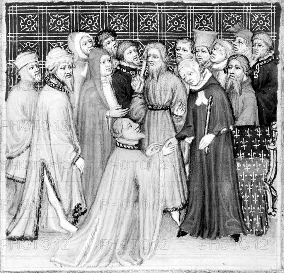 Large Chronicles of France died of Charles of Spain