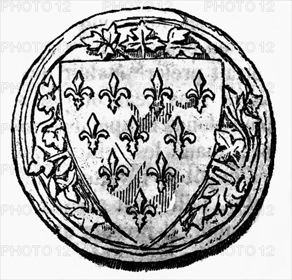 Armoiries de Philippe IV, dit le Bel.
