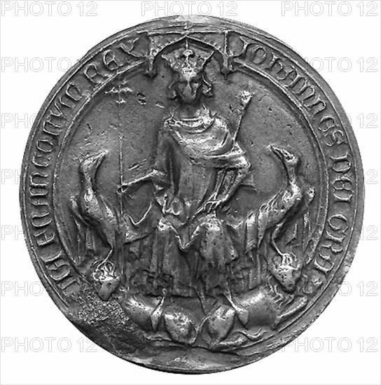 Grand sceau de Jean II le Bon.