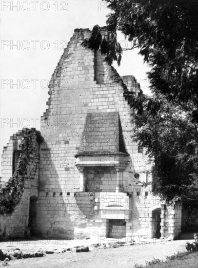 Chinon, la salle où Jeanne d'Arc rencontra le Dauphin