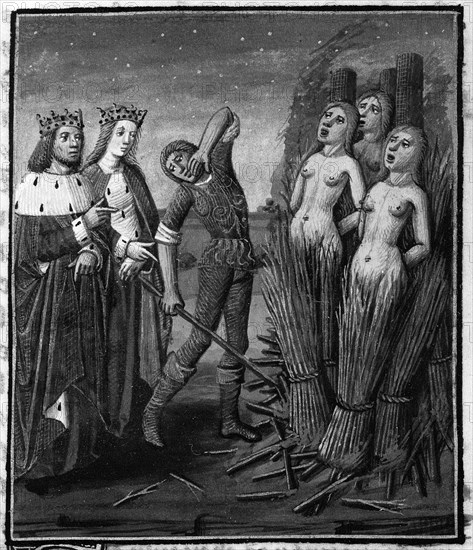 Le supplice des sorcières - Le bûcher - 1493