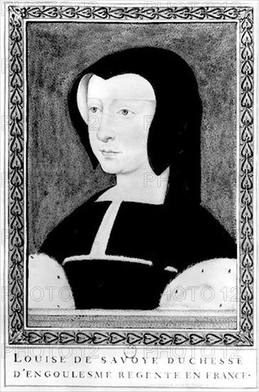 Louise de Savoie, duchesse d'Angoulême.