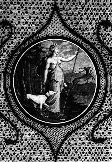 Diane of Poitiers as a Diana the Huntress