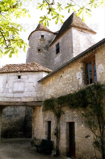 Tower of the Château de Montaigne