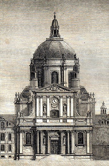 Church of the Sorbonne in Paris