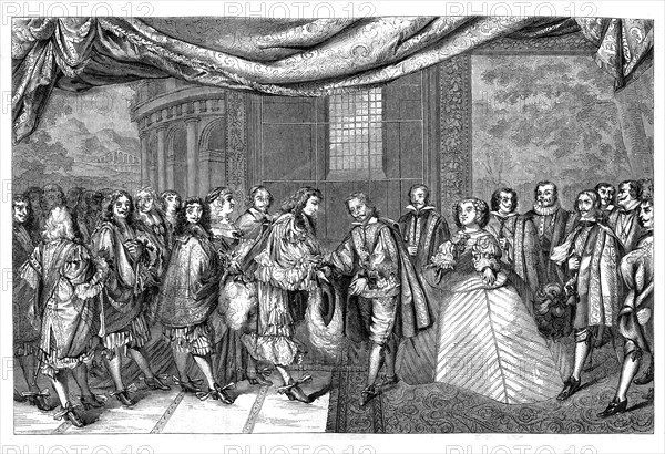 September 1659  Interview of Louis XIV and Philippe IV