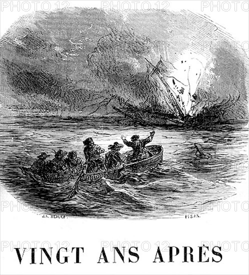 Explosion d'un navire. Vingt Ans Après-