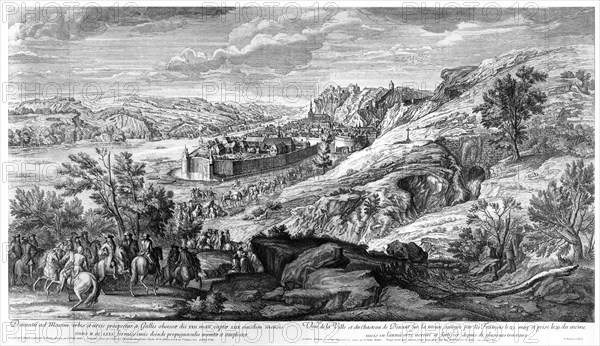 château de Dînant sur la Meuse -
