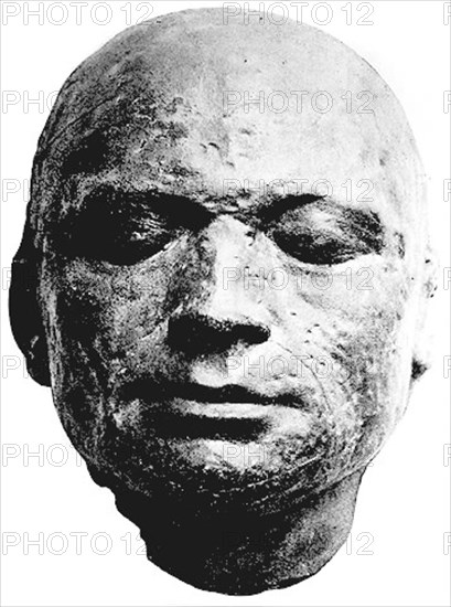 Robespierre's death mask