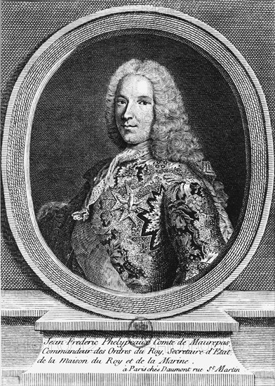 Jean-Frédéric, comte de Maurepas