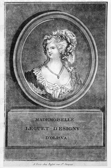 Mademoiselle d'Oliva - Affaire du Collier de la Reine -