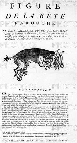 Novembre 1764 - La farouche bête du Gévaudan -