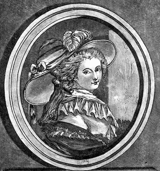 Affaire du Collier de la Reine. Mademoiselle de la Tour