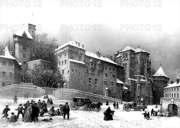 Le château de Chambéry.