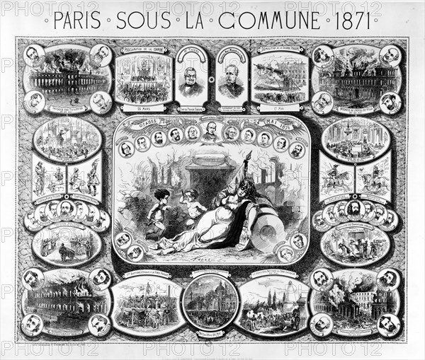 Paris under the Commune 1871