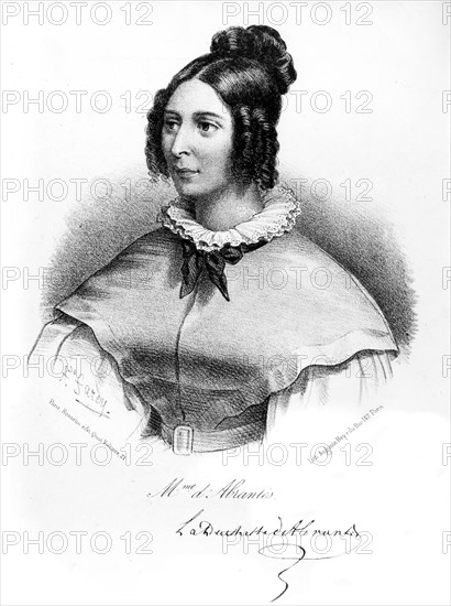 The marshal's wife Junot Duchess of Abrantès