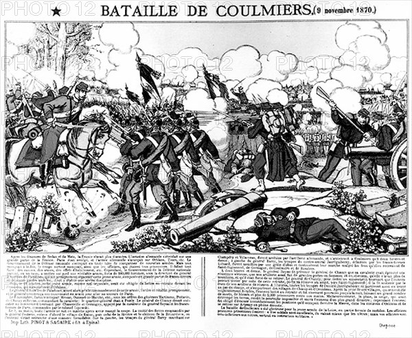 Bataille de Coulmiers. 8 novembre 1870.
