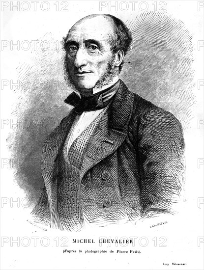 Knight (Michel) French Economist (1806-1879) -