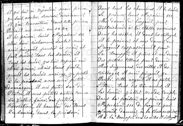 Diary of Charles Auguste Alphonse Pinguet