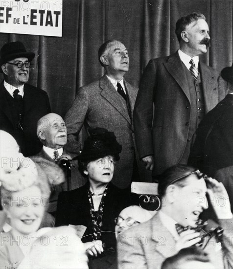 Marshal Pétain at the races