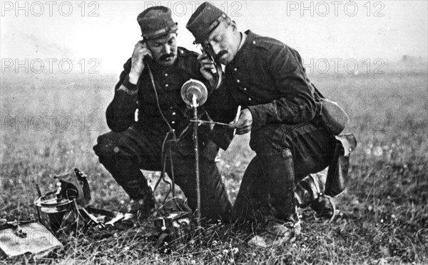 1914 - La téléphonie militaire française