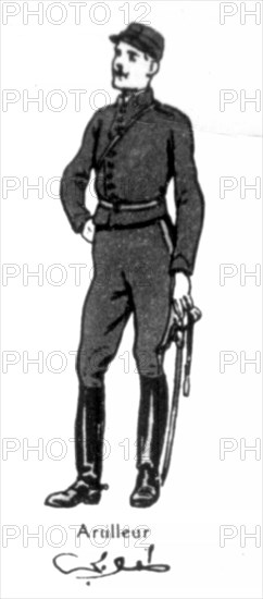 Allied armies : French artilleryman