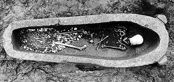 Sarcophagus of Bishop Päll Jönsson in Iceland