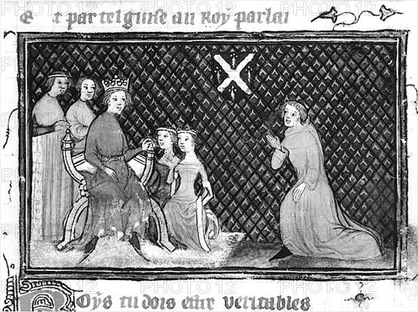 Cour d'un roi. Nouveaux dits amoureux de Guillaume de Machaut.