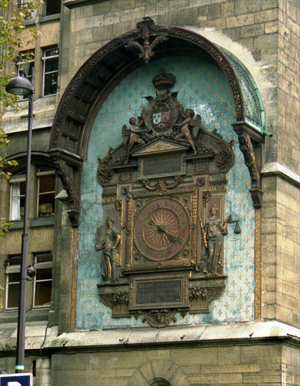 The Conciergerie in Paris: The Square Tower or The Clock Tower