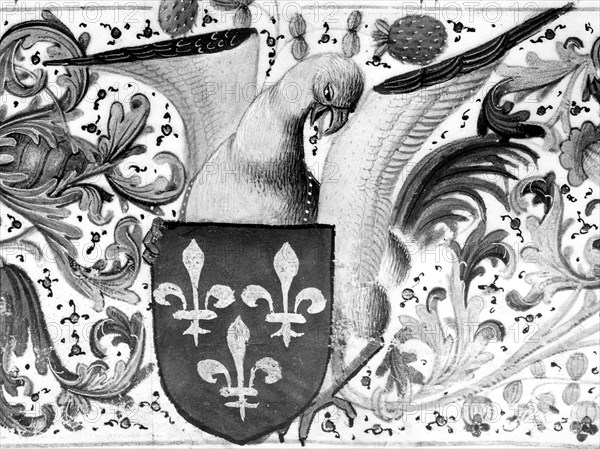 Chronicles of Froissart: France coat of arms